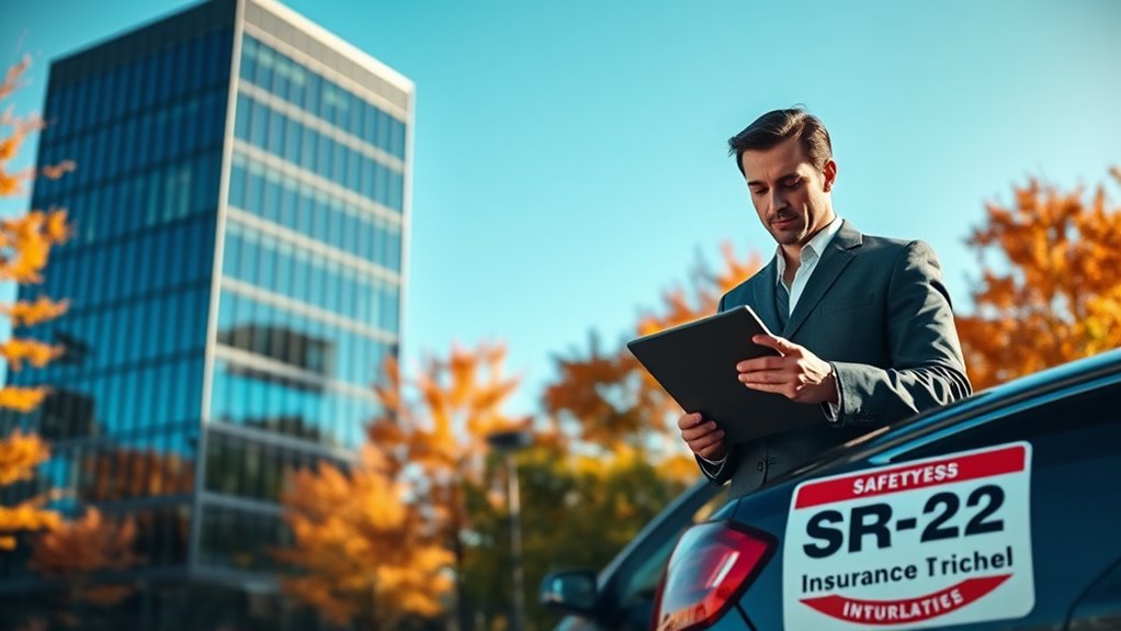 sr 22 filing for compliance